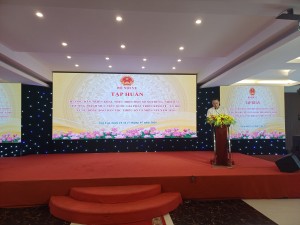 Tập huấn hướng dẫn triển khai, thực hiện một số nội dung, nhiệm vụ được phân công liên quan đến ngành Nội vụ được giao trong Chương trình mục tiêu quốc gia phát triển kinh tế - xã hội vùng đồng bào dân tộc thiểu số và miền núi năm 2026.