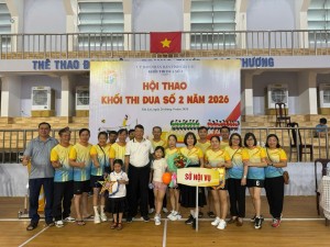 Sở Nội vụ đạt giải nhất môn bóng chuyền hơi nam - nữ kết hợp tại Hội thao khối thi đua số 2 năm 2026