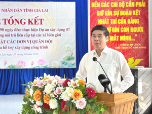 Ảnh: Phó Chủ tịch UBND tỉnh Lâm Hải Giang phát biểu chỉ đạo tại Hội nghị