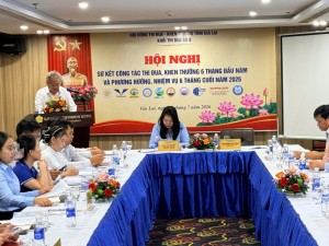 Đồng chí Trương Văn Thiêng phát biểu tại Hội nghị