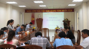 Quang cảnh buổi sinh hoạt Chuyên đề