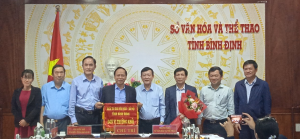 Trưởng khối năm 2022 Sở Văn hóa và Thể thao và Phó Khối năm 2022 Sở Lao động – Thương binh và Xã hội bàn giao Trưởng khối Văn hóa xã hội, các thành viên trong Khối ký kết giao ước thi đua năm 2023