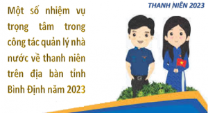 Nhiệm vụ trọng tâm trong công tác quản lý nhà nước về thanh niên trên địa bàn tỉnh năm 2023
