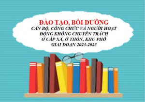 Kế hoạch đào tạo, bồi dưỡng cán bộ, công chức và người hoạt động không chuyên trách ở cấp xã, ở thôn, khu phố giai đoạn 2023-2025.