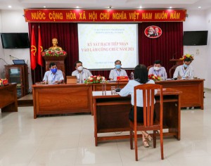 VIỆC KIỂM ĐỊNH CHẤT LƯỢNG ĐẦU VÀO CÔNG CHỨC
