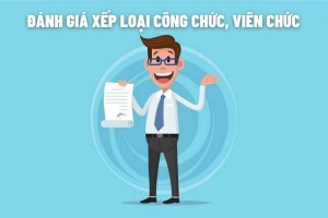 Sửa đổi quy định về đánh giá, xếp loại chất lượng cán bộ, công chức, viên chức