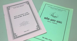 Nghị định về xây dựng và thực hiện hương ước, quy ước của cộng đồng dân cư