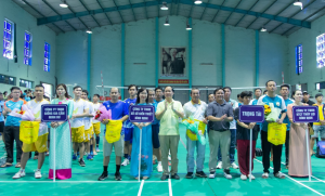 Khối thi đua Sản xuất – Kinh doanh và Dịch vụ 2 tổ chức Hội thao năm 2023.