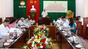 Quang cảnh tại hội nghị phản biện xã hội.