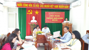 Ban Thi đua - Khen thưởng tổ chức Hội nghị công chức, người lao động năm 2024.