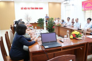 Gặp mặt cán bộ hưu trí nhân đón Xuân Giáp Thìn 2024