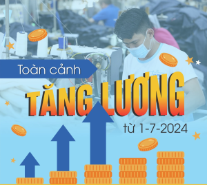 TOÀN CẢNH TĂNG LƯƠNG TỪ NGÀY 01/7/2024