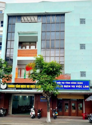 Trụ sở Trung tâm Dịch vụ việc làm Bình Định