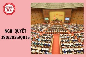 Triển khai thực hiện Nghị quyết số 190/2025/QH15 ngày 19/02/2025 của Quốc hội