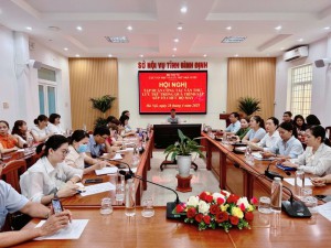 Điểm cầu tại Sở Nội vụ tỉnh Bình Định