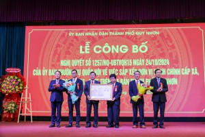 PHƯƠNG ÁN SẮP XẾP ĐƠN VỊ HÀNH CHÍNH CẤP XÃ  CỦA TỈNH BÌNH ĐỊNH