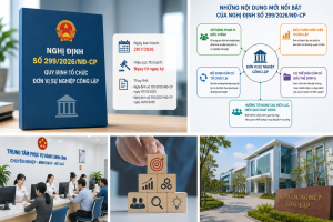 Chính phủ ban hành Nghị định mới về tổ chức đơn vị sự nghiệp công lập