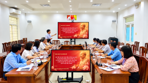 Quang cảnh buổi sinh hoạt