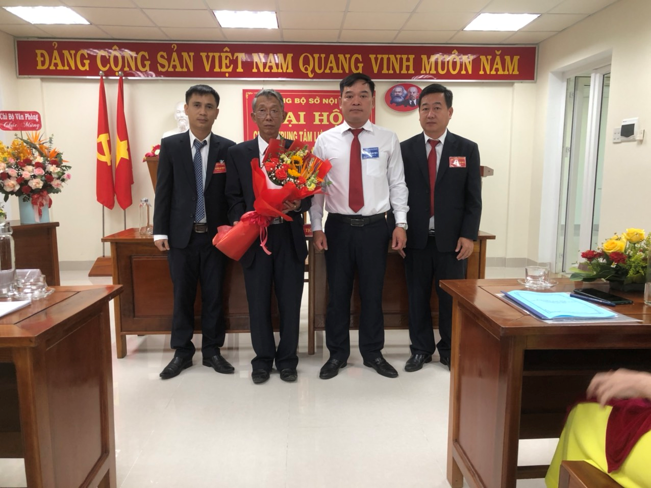 Cấp ủy Chi bộ Trung tâm Lưu trữ lịch sử nhiệm kỳ 2022-2025