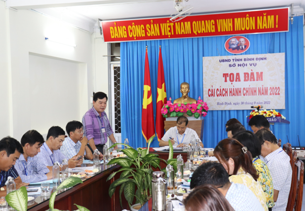 Tọa đàm cải cách hành chính Sở Nội vụ