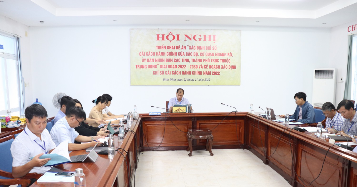 Quang cảnh tại điểm cầu tỉnh Bình Định