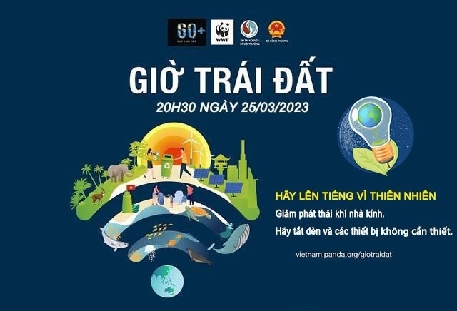 Hưởng ứng Chiến dịch Giờ Trái đất 2023