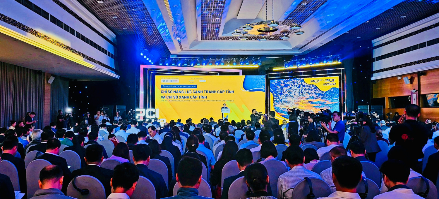 Lễ công bố Chỉ số PCI và Chỉ số PGI sáng ngày 11/4/2023