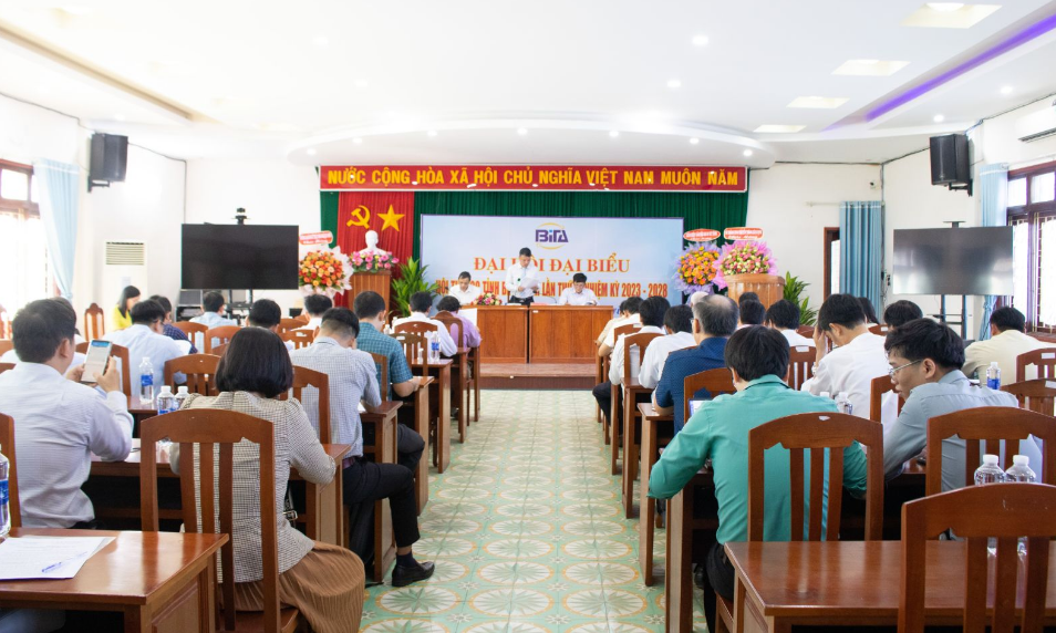 Quang cảnh Đại hội Hội Tin học tỉnh, nhiệm kỳ 2023 - 2028
