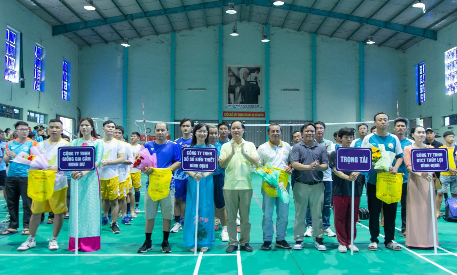 Khối thi đua Sản xuất – Kinh doanh và Dịch vụ 2 tổ chức Hội thao năm 2023.