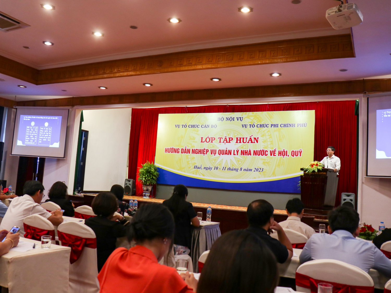 Quang cảnh tại Lớp tập huấn