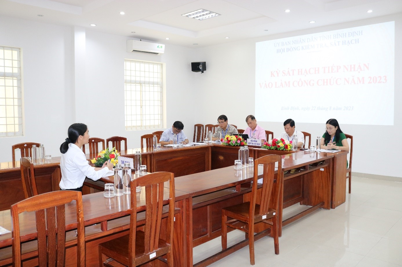 Tổ chức kiểm tra, sát hạch tiếp nhận vào làm công chức năm 2023.