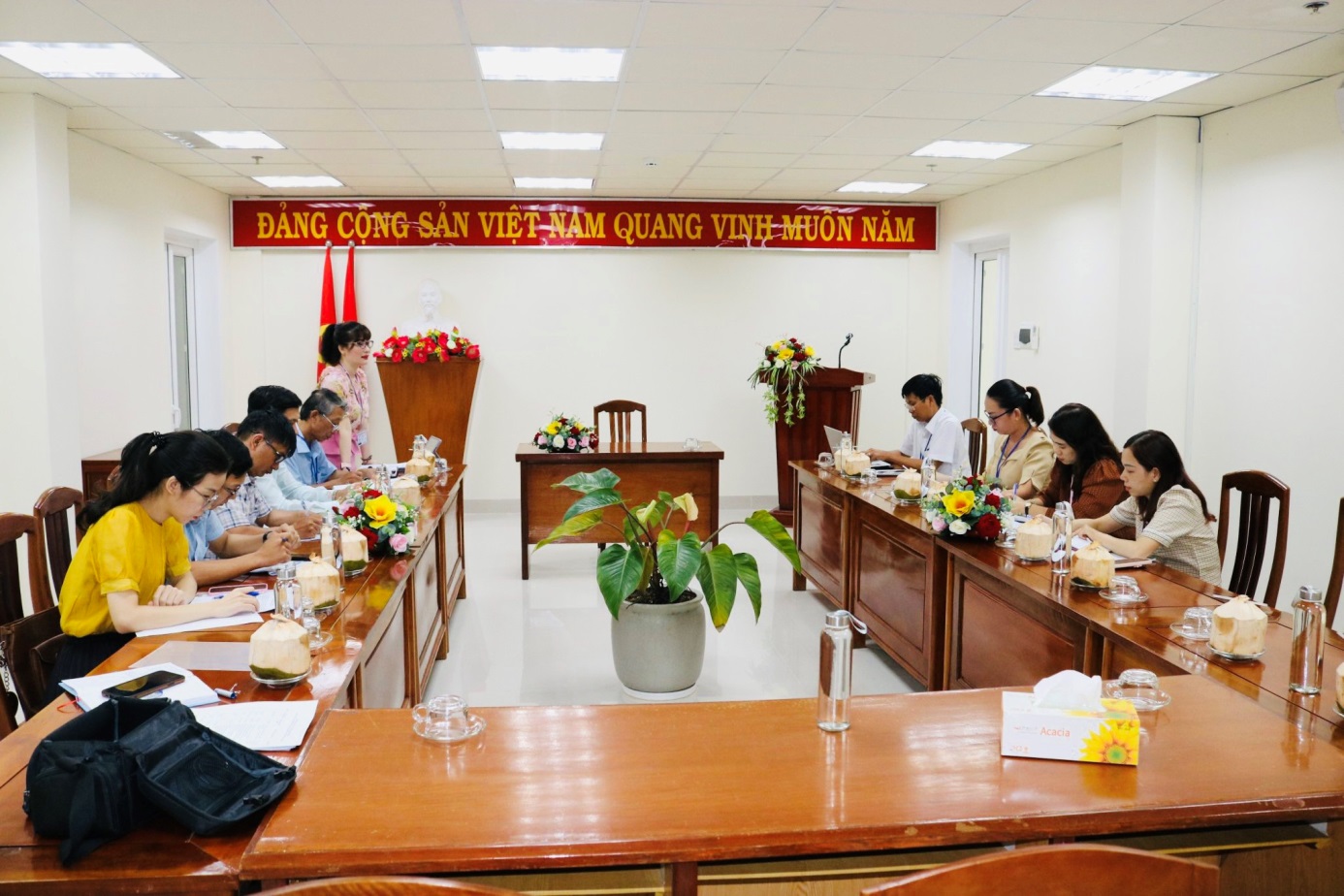 Quang cảnh buổi kiểm tra
