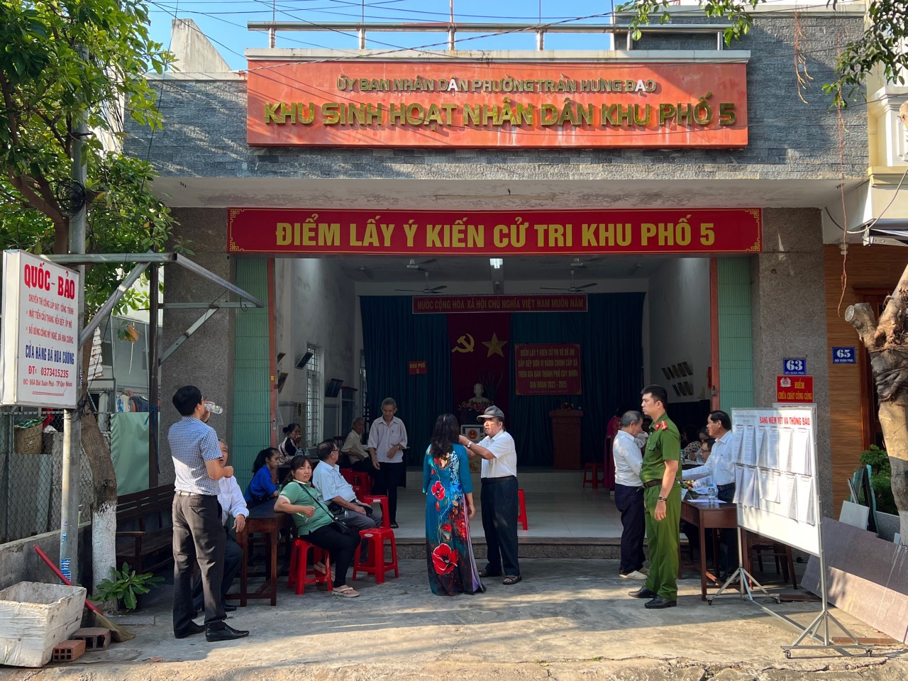 Quy Nhơn: 98,15% cử tri đồng ý sắp xếp đơn vị hành chính phường.