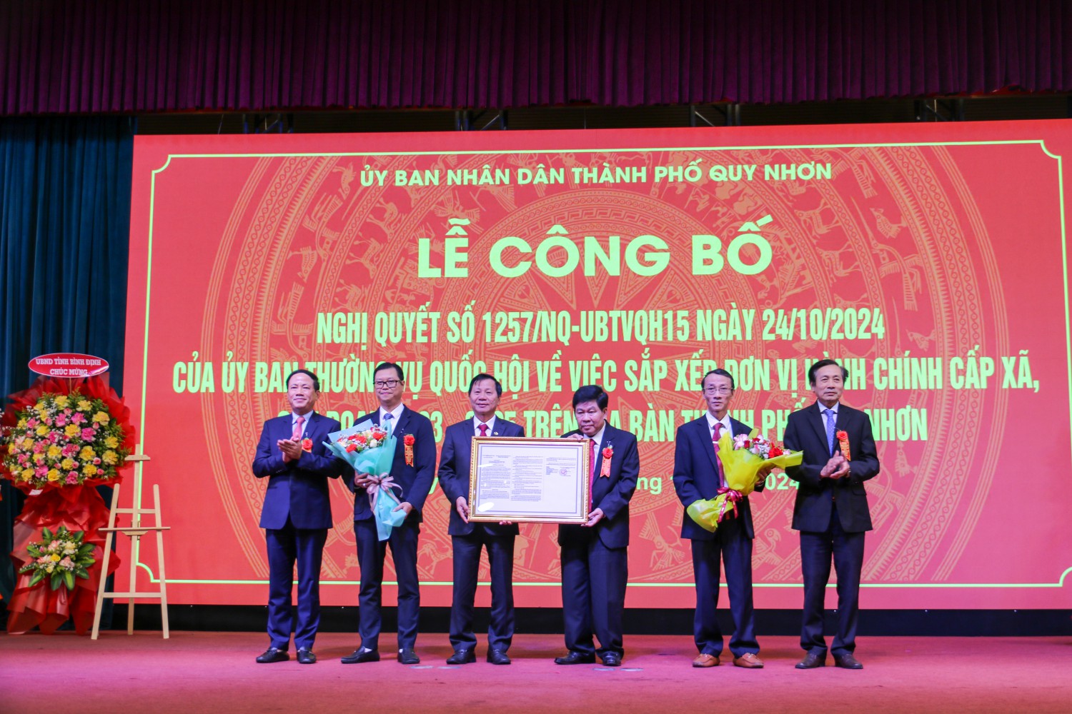 PHƯƠNG ÁN SẮP XẾP ĐƠN VỊ HÀNH CHÍNH CẤP XÃ  CỦA TỈNH BÌNH ĐỊNH