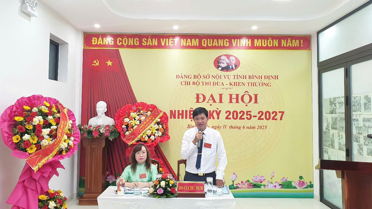 Đại hội Chi bộ Thi đua – Khen thưởng lần thứ II, nhiệm kỳ 2025-2027.