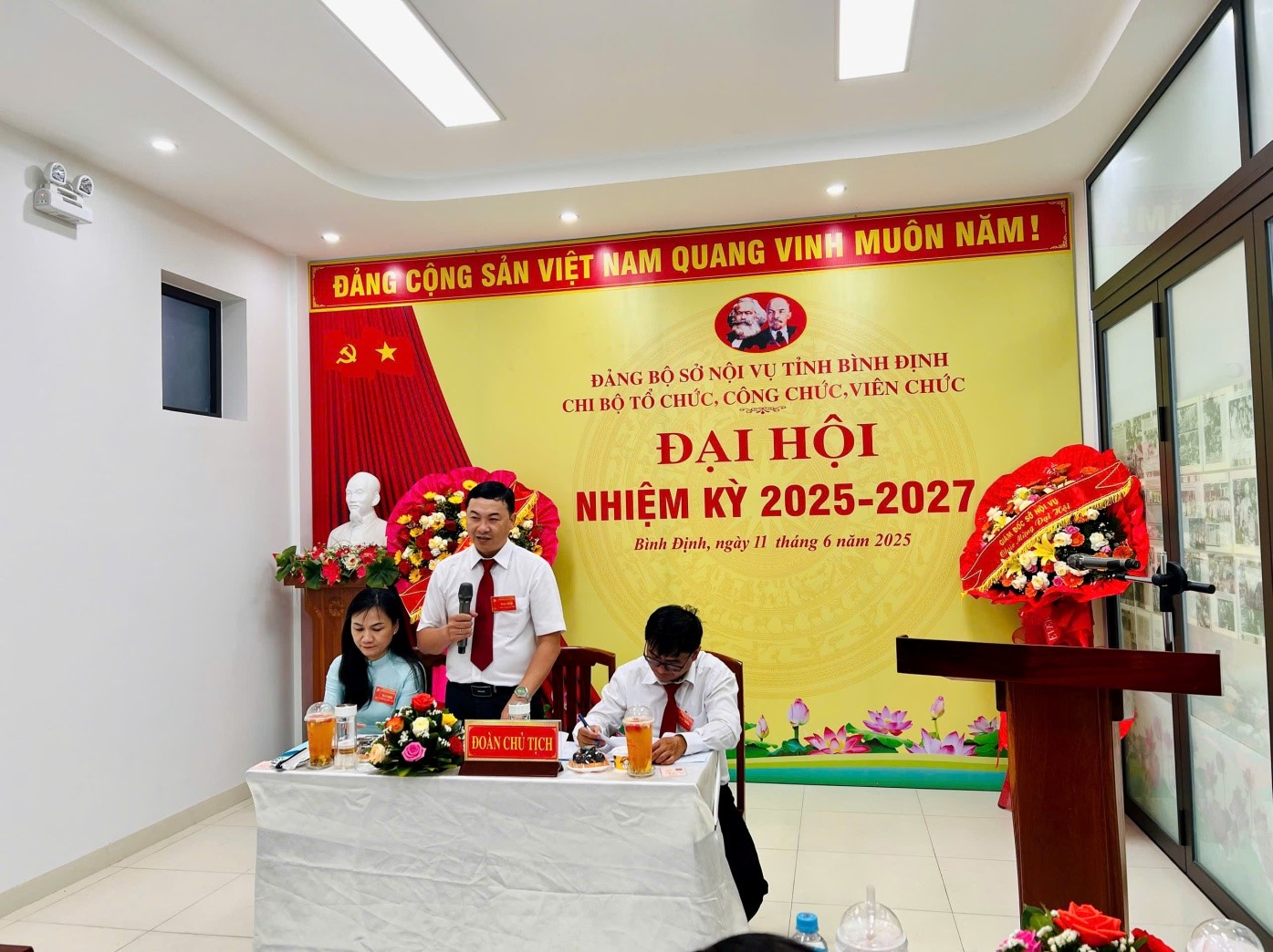 Đại hội Chi bộ Tổ chức, Công chức, Viên chức nhiệm kỳ 2025-2027