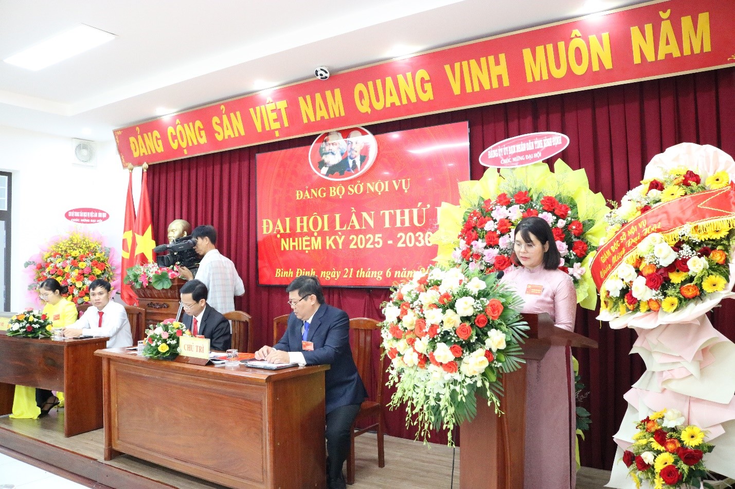 Đại hội Đảng bộ Sở Nội vụ, nhiệm kỳ 2025 - 2030