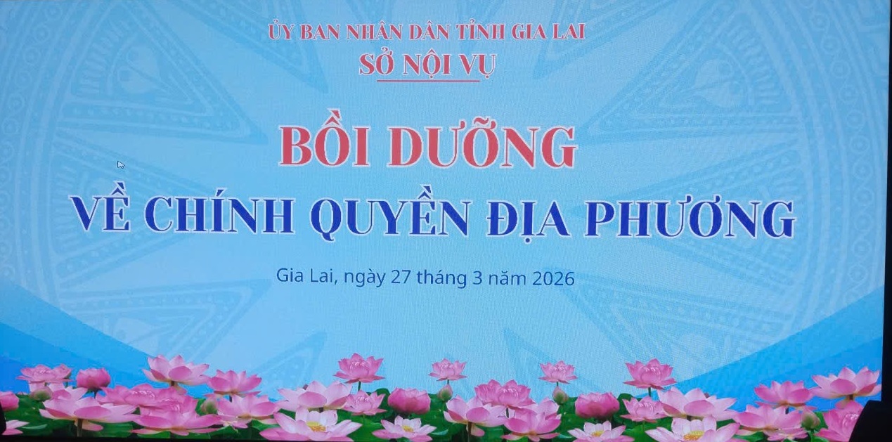 Nâng cao năng lực lãnh đạo và quản trị địa phương cho lãnh đạo cấp xã trong vận hành chính quyền địa phương hai cấp